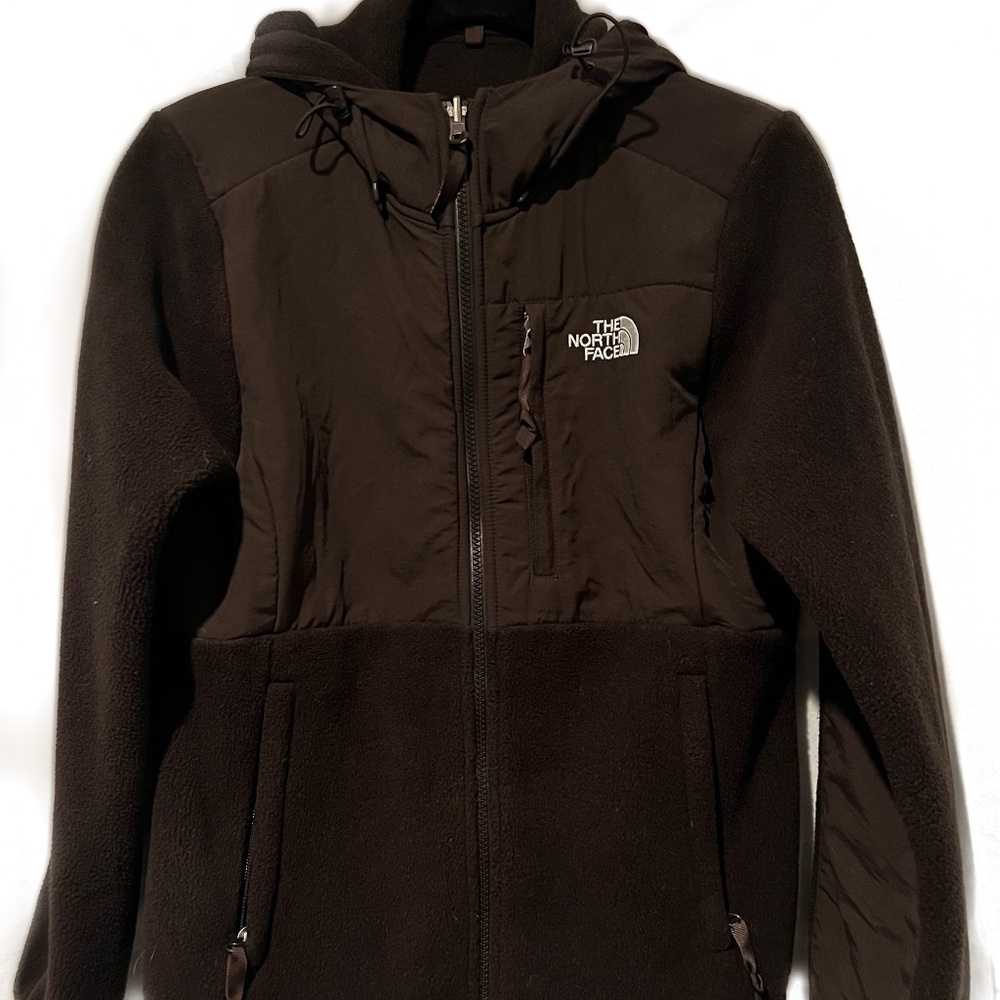 Brown North Face Fleece Jacket